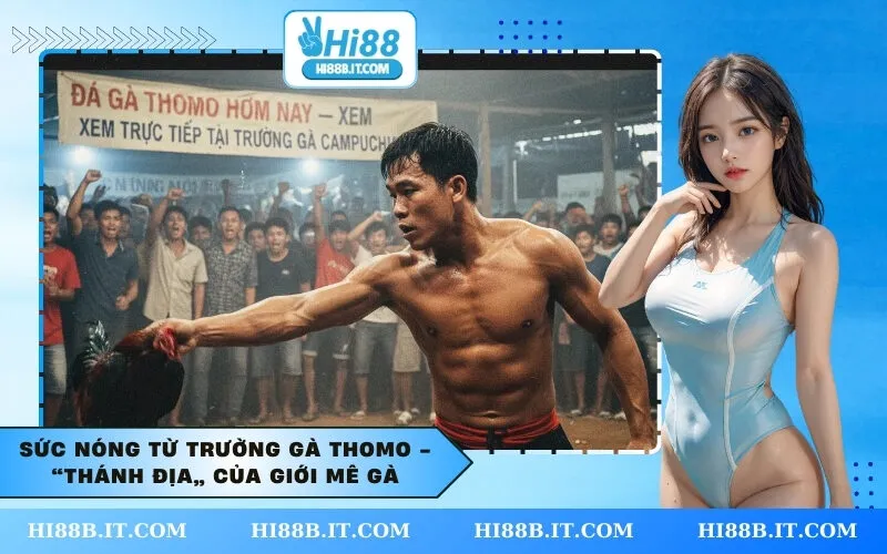 Sức Nóng Từ Trường Gà Thomo - “Thánh Địa” Của Giới Mê Gà